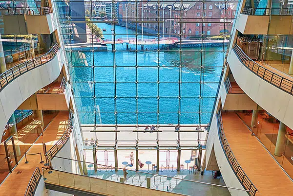 The Royal Library | Cable Net Curtain Wall