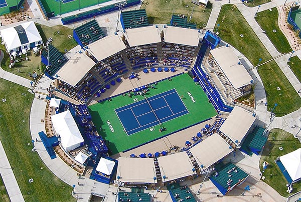 Darling Tennis Center | Grandstand Structures