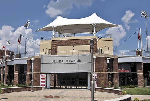 Don Dobina Field at Ulmer Stadium | Grandstand Structure