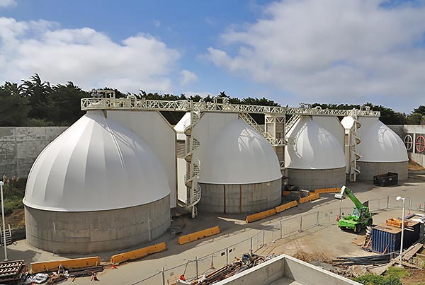 Oceanside Water Pollution Control Plant | Digester Cover