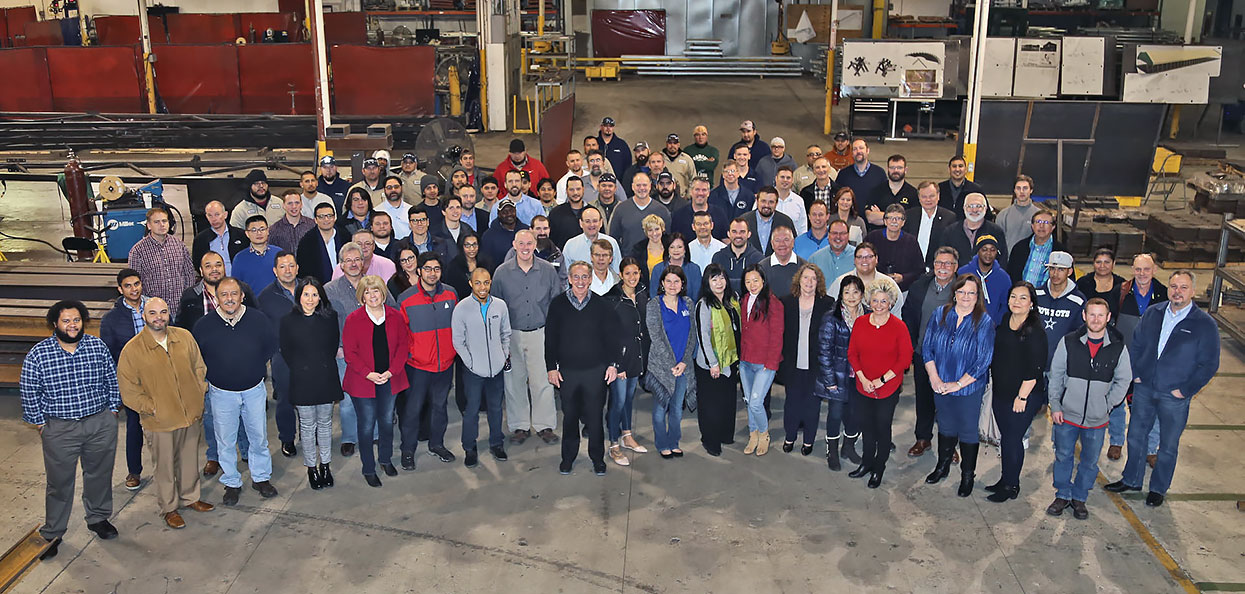 fabritec structures company group employee photo