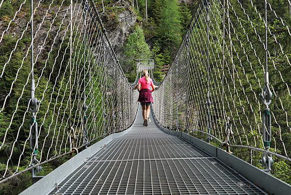 Alpinsteig | Suspension Bridge