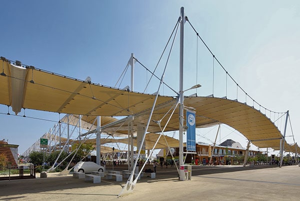 EXPO 2015 | Structural Tension Rod Systems